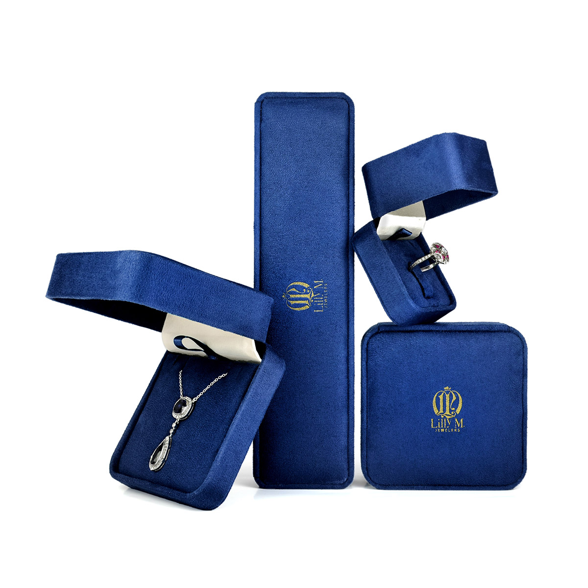 Diamond and Ruby Eye Double Headed Snake Ring Lilly M. Jewelers