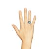 Woman Hand Showing Five Fingers On A White Background R5689 D E9 S9 D5 H