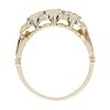 peridot-three-stone-art-deco-style-ring-14k-gold-under-gallery Peridot and Diamond Art Deco Style Three Stone Ring