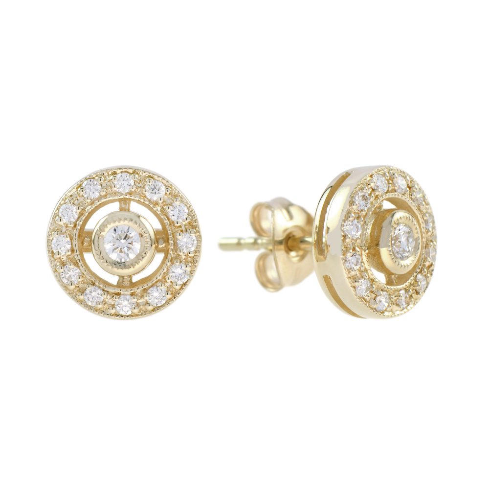 Diamond Stud Earrings