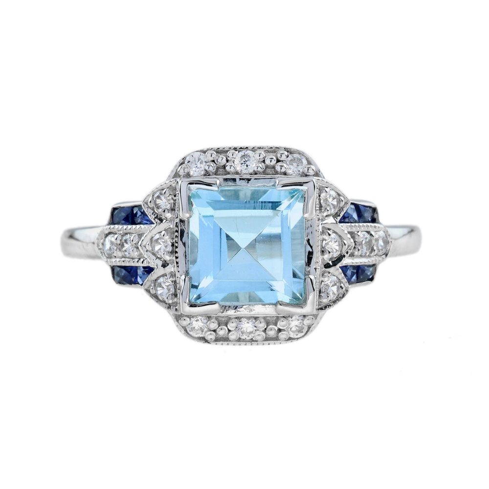Blue Topaz Ring