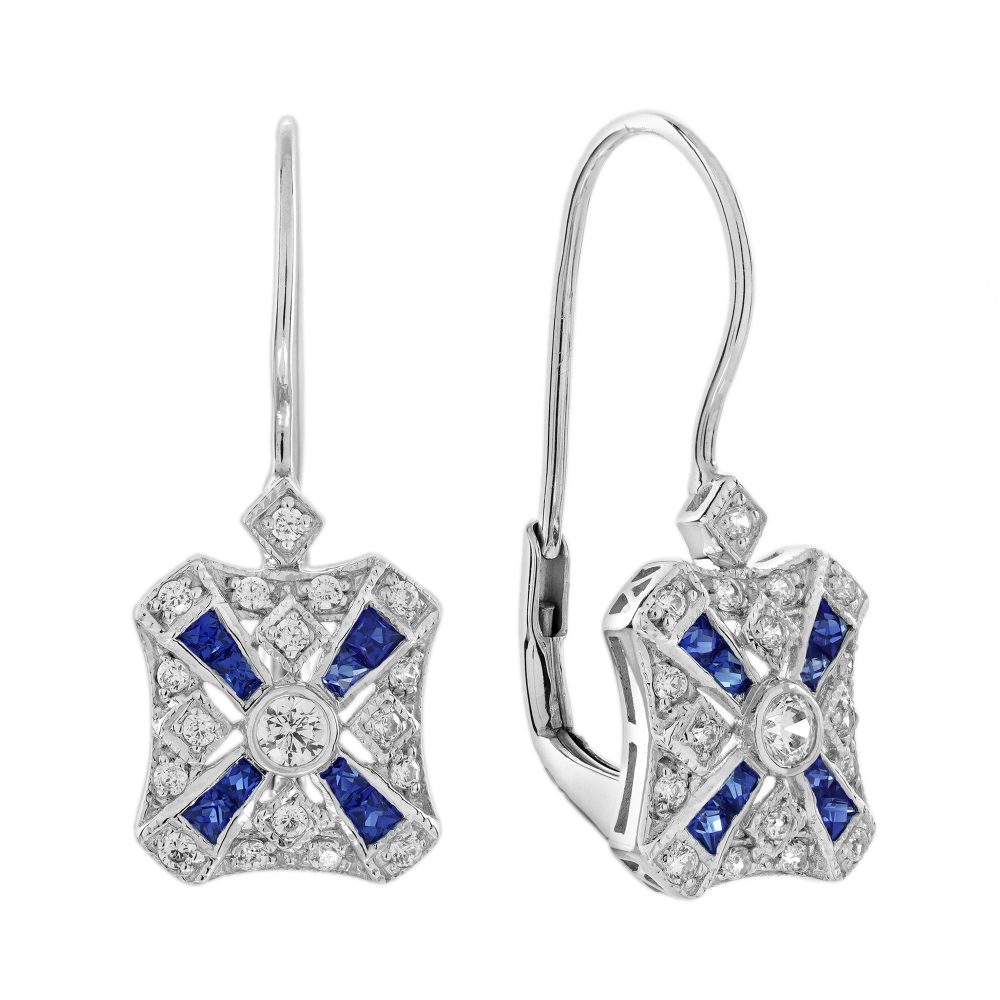 Diamond Drop Earrings