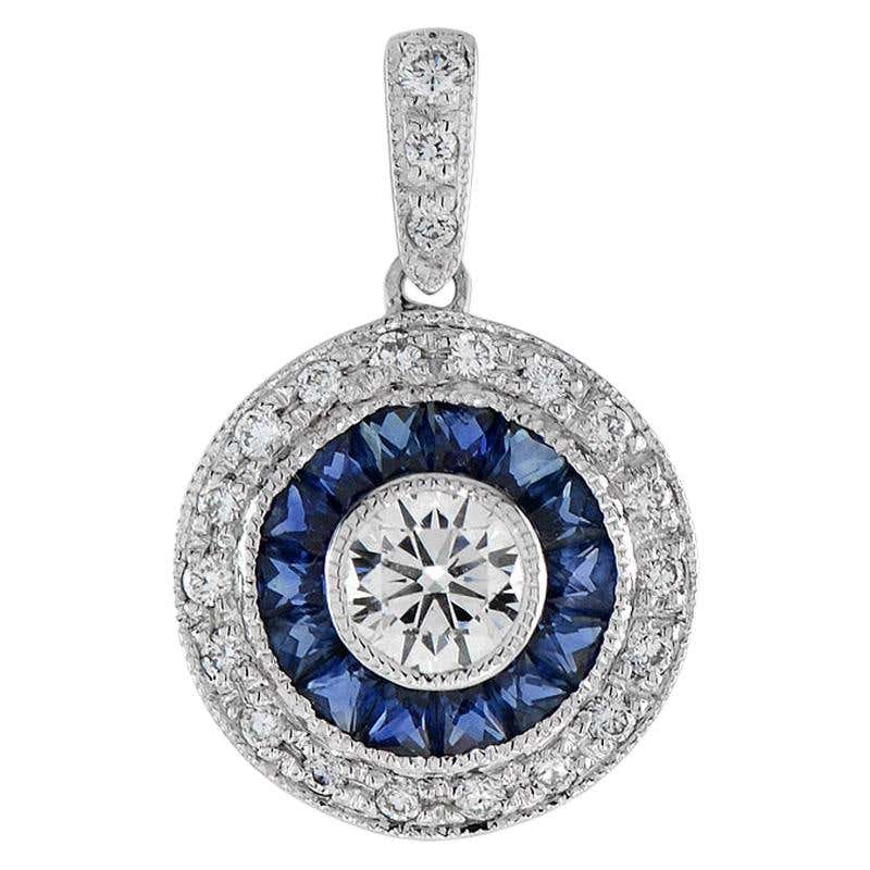 Diamond Halo Pendant