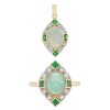 Opal Jewelry Set