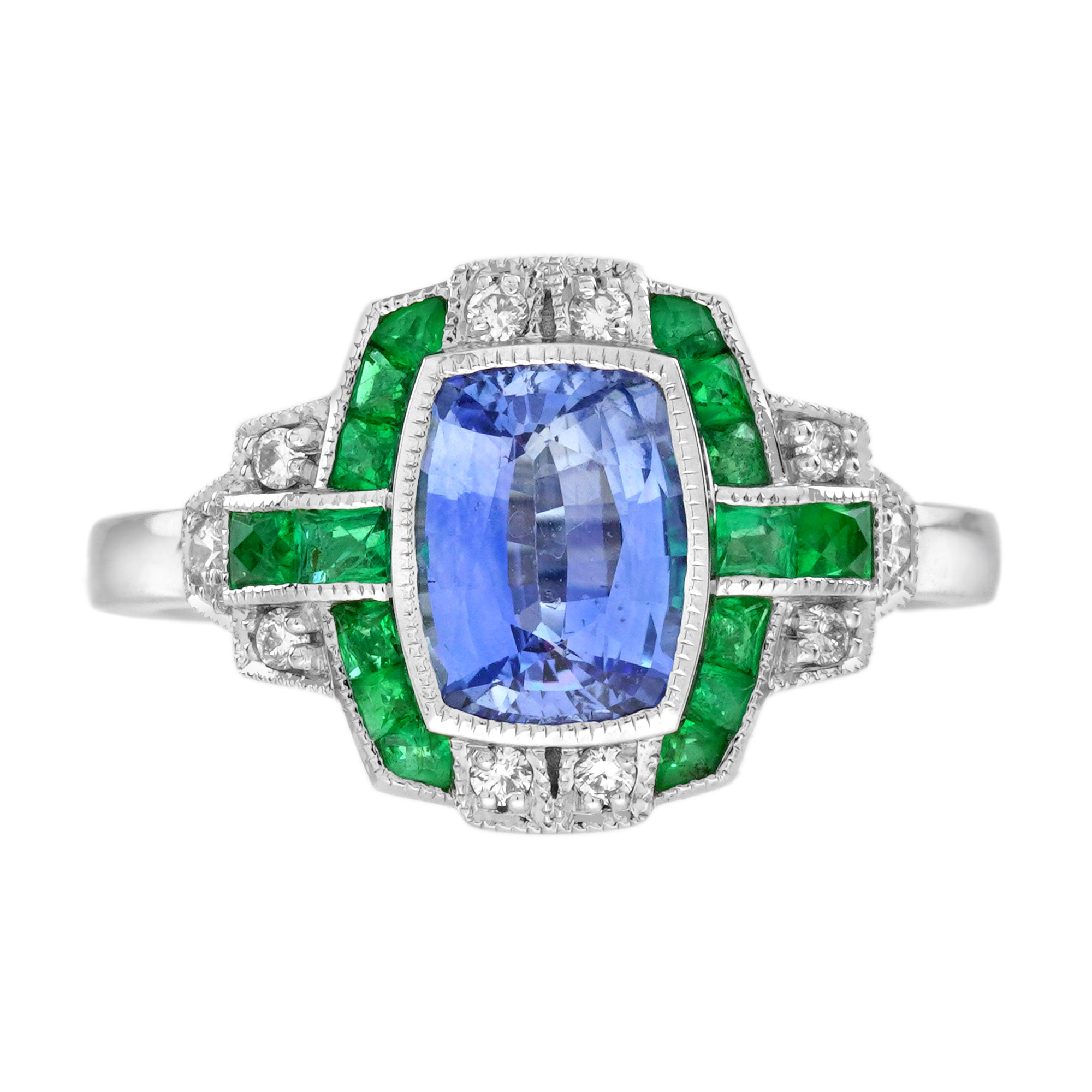 Ceylon Sapphire Engagement Ring | Lilly M. JEWELERS Ceylon Sapphire Engagement Ring