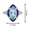 marquise-aquamarine-and-sapphire-engagement-ring-14k-gold-size Marquise Aquamarine Sapphire and Diamond Engagement Ring Size
