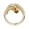Marquise Emerald and Diamond Snake Statement Ring in Solid Gold Under Marquise Emerald and Diamond Snake Statement Ring in Solid Gold by Lilly M. JEWELERS Under