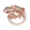 Sapphire Emerald Ruby and Diamond Statement Ring Under Gallery sapphire ruby emerald diamond statement ring 14k gold under gallery