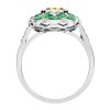 asscher-citrine-emerald-diamond-ring-art-deco-style-14k-gold-under-gallery Citrine Emerald Art Deco Style Ring Under Gallery