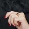 cushion-pink-amethyst-diamond-engagement-ring-art-deco-style-14k-rose-gold-on-body-side-near Cushion Pink Amethyst Art Deco Style Ring on Body Side Near