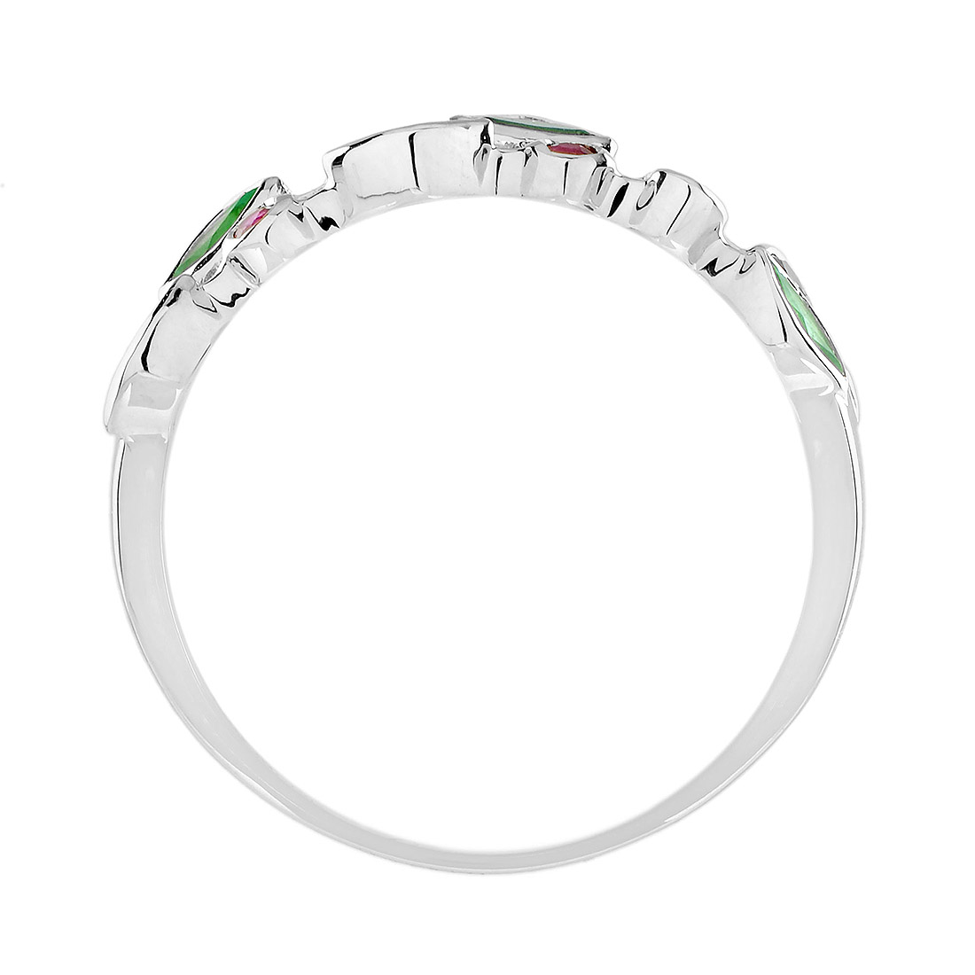 emerald-ruby-sapphire-multi-gemstone-ring-vintage-style-14k-white-gold-under-gallery Emerald Ruby Sapphire Multi Gemstone Vintage Style Ring