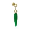 green-agate-diamond-drop-earrings-art-deco-style-14k-gold-back Green Agate Art Deco Style Earrings Back