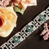 multi-gemstone-art-deco-bracelet-18k-white-gold-beauty-detail Multi Gemstone Art Deco Style Bracelet Beauty