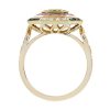 octagonal-peridot-pink-sapphire-diamond-ring-art-deco-style-18k-gold-under-gallery Peridot Pink Sapphire Art Deco Style Ring Under Gallery