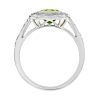 princess-peridot-diamond-ring-art-deco-style-14k-gold-under-gallery Peridot Diamond Art Deco Style Ring Under Gallery