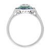 round-diamond-emerald-sapphire-target-ring-art-deco-style-18k-gold-under-gallery Diamond Emerald Sapphire Art Deco Style Ring Under Gallery