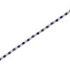 round-sapphire-diamond-tennis-bracelet-classic-18k-gold-top-view Sapphire and Diamond Classic Tennis Bracelet Top View