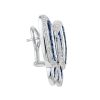 sapphire-diamond-butterfly-earrings-art-deco-style-18k-gold-side Sapphire Diamond Art Deco Style Butterfly Earrings Side